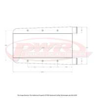 PWR 68mm Intercooler for Nissan Skyline R32/R33 GTST 89-98)