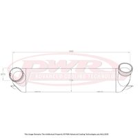 PWR 116mm Intercooler - OEM Fit for BMW 1M E82 11-12)
