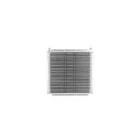Trans Oil Cooler - 280 x 255 x 19mm (-6 AN fittings) Black Powder Coat