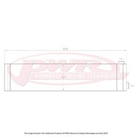 PWR Extruded Tube Engine Oil Cooler for Mazda RX7 FC Series 4-5 85-92)