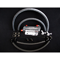 PWR Trans Oil Cooler Kit - Braided Hose Option for Ford Falcon BF-FG 05-14)