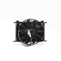 PWR Engine Oil Cooler - Plate and Fin 280 x 189 x 37mm (21 Row) suits 9" SPAL Fan