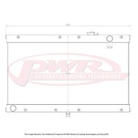 PWR 42mm Radiator for Mazda MX-5 NA 1.6L/1.8L 90-97)