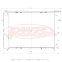 55mm Radiator (Holden Commodore VN Chev V8 88-91)