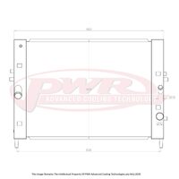 PWR 32mm Radiator for Mazda MX-5 NC 1.8L/2.0L 05-13)