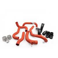 PROCESS WEST Next Gen Ranger Raptor intercooler piping kit - wrinkle red PWRRIC02R-pipe