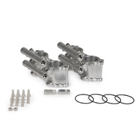 process west Dual Fuel Rail Billet Tumbler Delete Kit - Subaru 01-07 WRX/STI & 08-21 STI