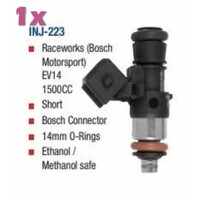 Raceworks (Bosch Motorsport) EV14 1500CC Short FUEL INJECTOR