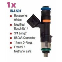 Raceworks 980cc Modified Bosch EV14 3/4 Length FUEL INJECTOR