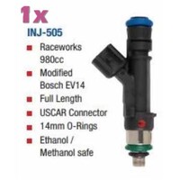 Raceworks 980cc Modified Bosch EV14 Full Length FUEL INJECTOR