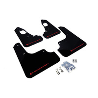 Rally Armor for EVO X UR Mud flap Red logo 08-17 