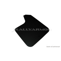 Rally Armor for Universal BASIC Mud flap BLK logo 