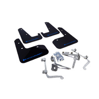 Rally Armor for STI & WRX Sedan Mud flap Blue Logo 2011-14 