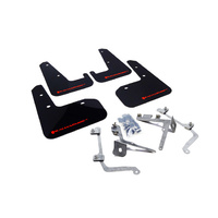 Rally Armor for STI & WRX Sedan Mud flap Red Logo 2011-14 
