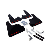 Rally Armor for Impreza 4D/5D Mud flap Red logo 2012-2016 