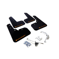 Rally Armor for Subaru XV Crosstrek Mud Flap Orange logo 2013-17 