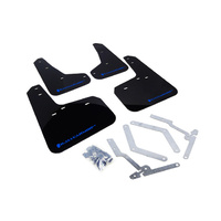 Rally Armor for Ford Focus/ST/RS Mud Flaps Blue Logo 2012-18 
