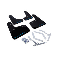 Rally Armor for Ford Focus/ST/RS Mud Flaps Nitrous Blue Logo 2012-18 