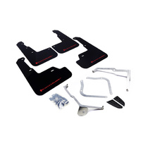Rally Armor for Subaru WRX & STI Sedan Mud Flap Red Logo 2015-19 