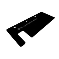 Rally Armor for Slingshot BLK UR Swingarm Mud Guard Grey Logo 2015-16 