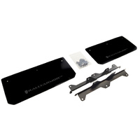 Rally Armor for Polaris Slingshot Front Mud Flaps Grey Logo 2015-16 