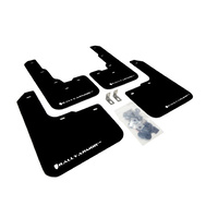 Rally Armor for Dodge Dart Red Mud Flaps White Logo 2013+