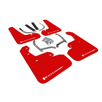 Rally Armor for Impreza 4D/5D Red Mud flap White logo 2017-19 