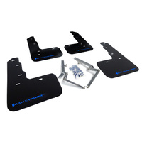 Rally Armor for Civic Type R BLK Mud Flap Blue Logo 2017-2019 