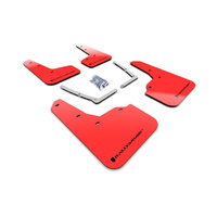 Rally Armor for Honda Civic Si Red UR Mud Flap BLK Logo 2016-19 