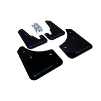 Rally Armor for Mazda3/Spd3 Mud flap Blue logo 04-09 