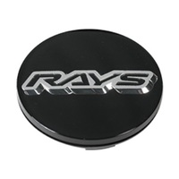 RAYS No.1 VR CAP MODEL-03 BK/Chrome (one cap only)