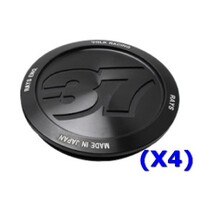 RAYS No.94 VR CAP MODEL-37 BK-Almite (a set of 4 caps)