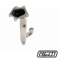 RCM 3" Open Neck JDM Twin Scroll Catless Downpipe for Subaru WRX/STI 01-07