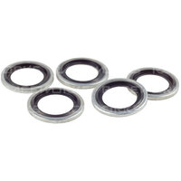 Raceworks Dowty Seal ID10mm 5Pk ID 18mm RWF-180-18MM