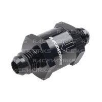 Raceworks One Way Valve AN-6 AN-8 RWF-610-08BK