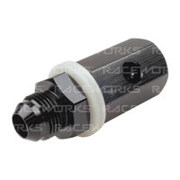 Raceworks Bolt In Roll Over Valve / Vent AN-6 RWF-611-06BK