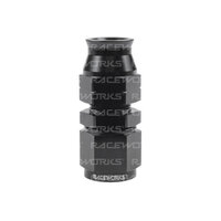 Raceworks Female To 1/2'' Straight Tube Adapter AN-8 to 1/2" RWF-619-08-08BK