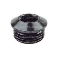Raceworks AN In Hex O-Ring Plug AN-8 RWF-814-08BK