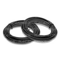 Raceworks 240 Series Black Nylon Braided Teflon E85 Hose  3 Metre RWH-240-10-3M