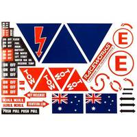 Raceworks Raceworks CAMS Approved Sticker Sheet  RWM-021