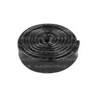 Raceworks Fibreglass Heat Sleeving - 3mm x 1 Metre (1/8") 25mm RWM-051-25MM