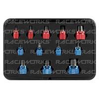 Raceworks Rw BSPT/NPT Tapered Thread IDentification Kit 12Pce  RWT-021