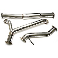 AVO 3" Centre Pipe with Resonator FOR WRX 08-14/Forester 09-12