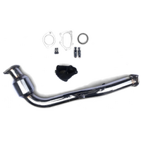AVO 3" Stainless Steel Downpipe w/Twin Scroll Outlet FOR (JDM Sti)