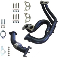 AVO Ceramic Coated Equal Length Headers & Up Pipe with Flex (EJ25