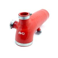 AVO Wire Reinforced Silicone Air Intake Hose (BRZ/86) - Red