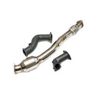 AVO 3.0" Stainless Steel Front Pipe Assy - includes Outlet, Crossover & Front Pipe - Turbo Setup (BR