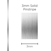 Pinstripe Solid Silver 3mm x 10mt