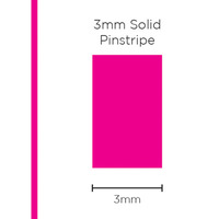 Pinstripe Solid Pink 3mm x 10mt