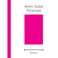 Pinstripe Solid Pink 6mm x 10mt